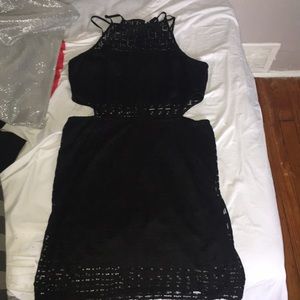 EXPRESS Super cute black dress